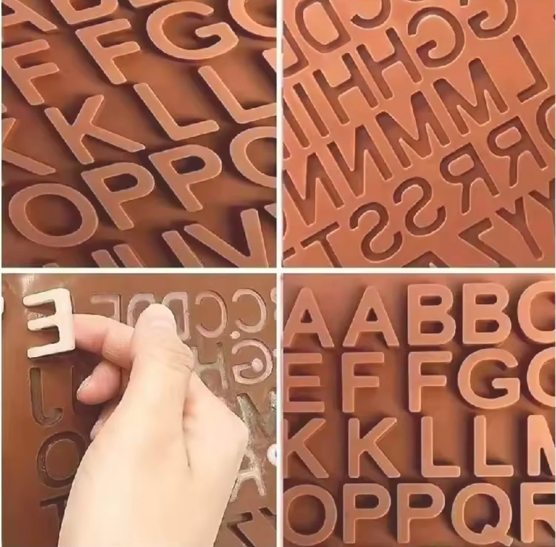 3D DIY Silicone Alphabet Number Chocolate Mold, Cake Decoration Tools 3D DIY Silicone Alphabet Number Chocolate Mold, Cake Decoration Tools